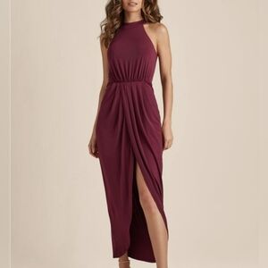 VENUS Burgundy Dress